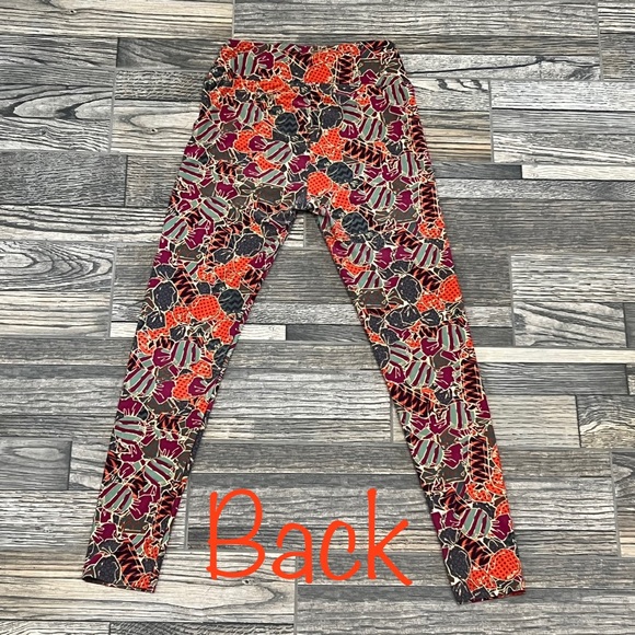 LuLaRoe Candy Leggings One Size - Picture 7 of 8